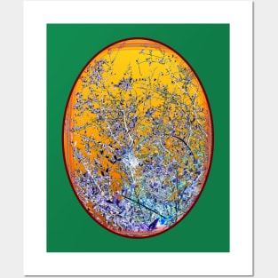 Colorful berries tree Posters and Art